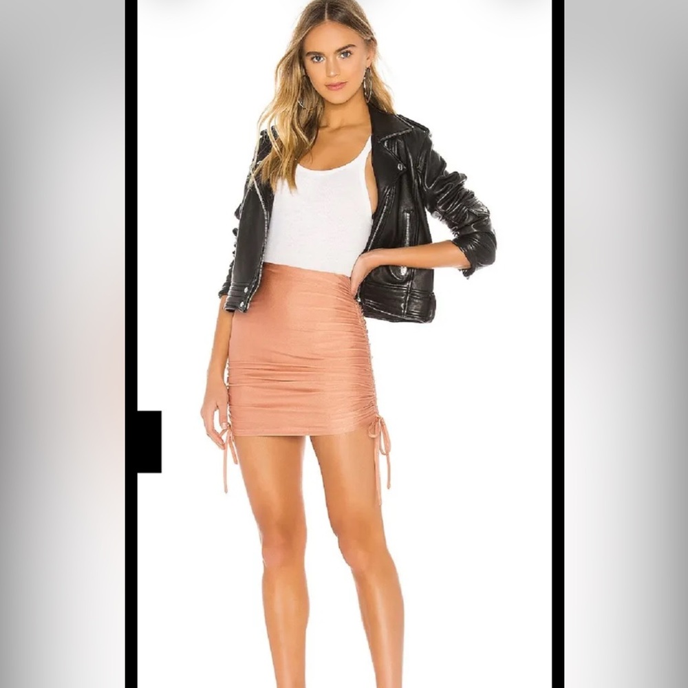 superdown Rust Mini Skirt